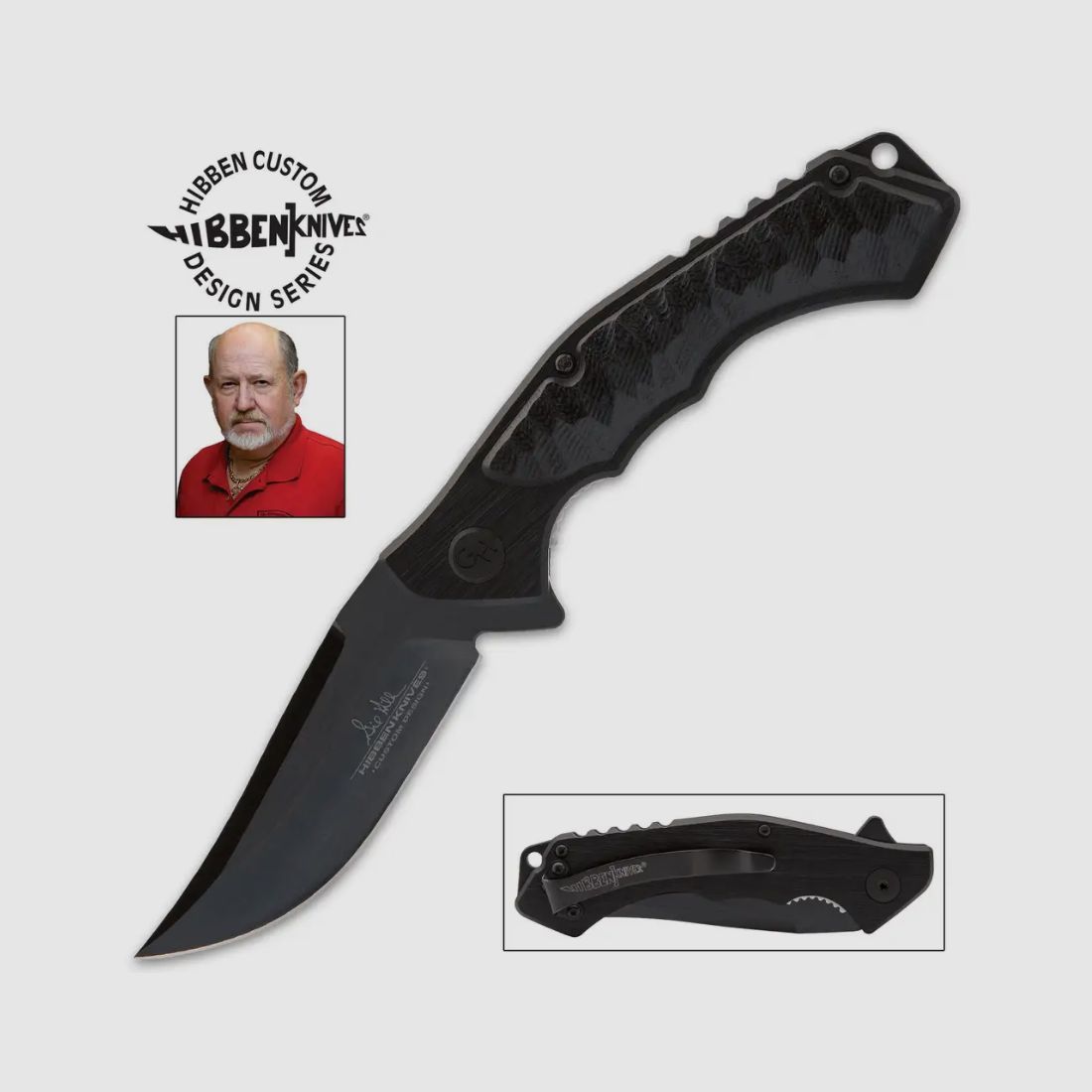 Hibben Black Whirlwind Taschenmesser | 93235