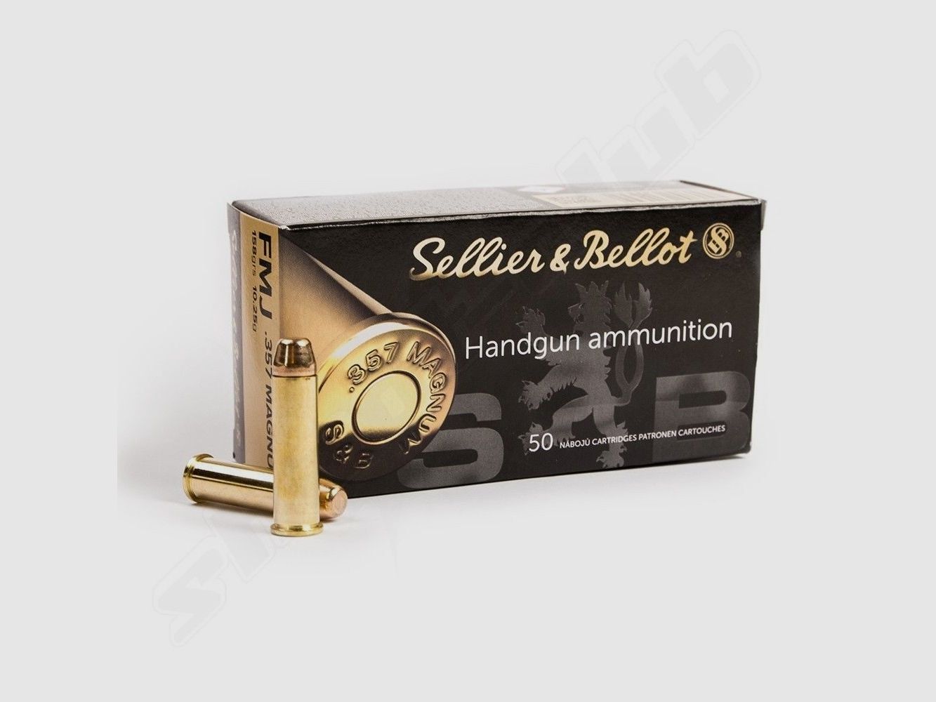 Sellier & Bellot .357Mag. FMJ 10,24g/ 158gr - 50 Stk