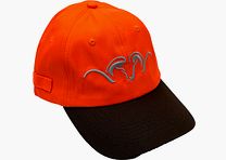 Blaser Cap zweifarbig orange/braun