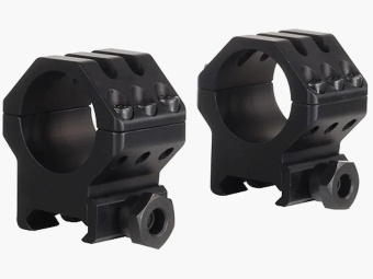 Weaver Tactical Picatinny-Style pierścienie matowe czarne 25,4mm wysokości, BH 10,16mm