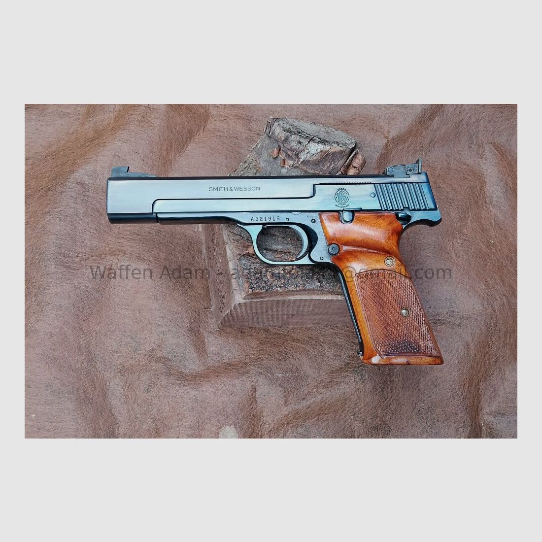 Smith & Wesson Modell 41, 5 1/2 ", Sport Pistole 1977