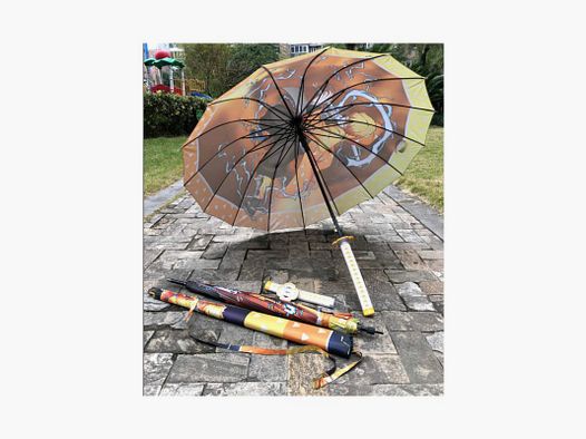 Demon Slayer Katana Parasol Agatsuma Zenitsu