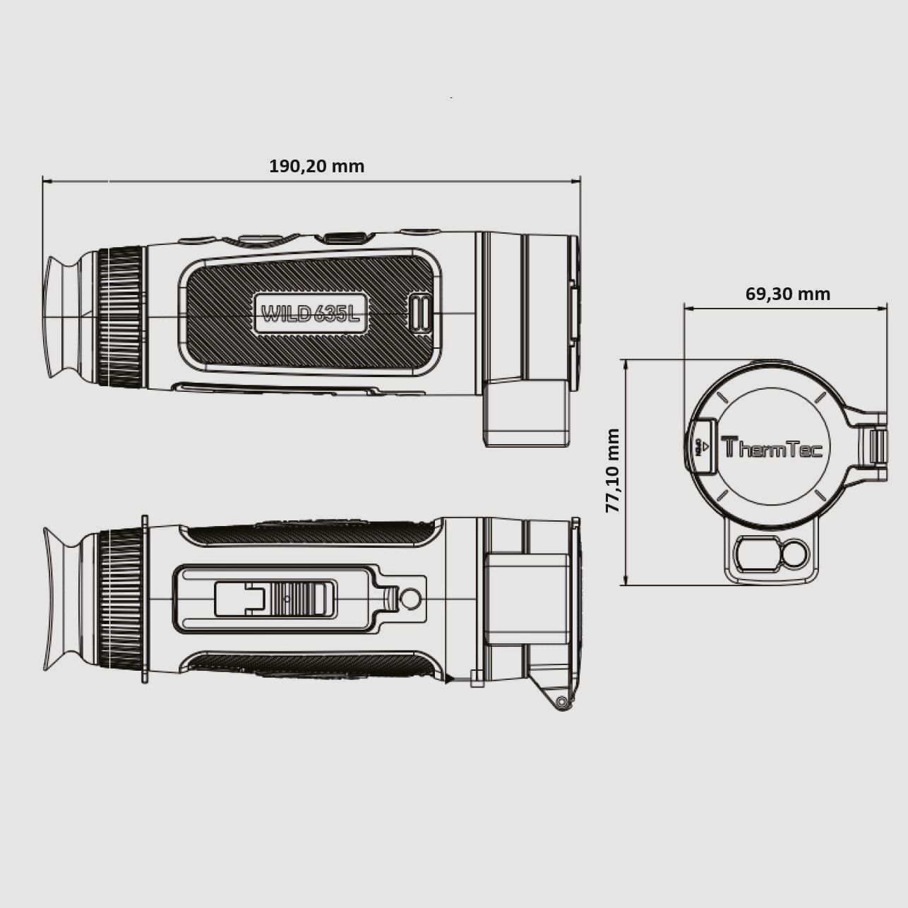 ThermTec Wild 635L LRF Wärmebildkamera