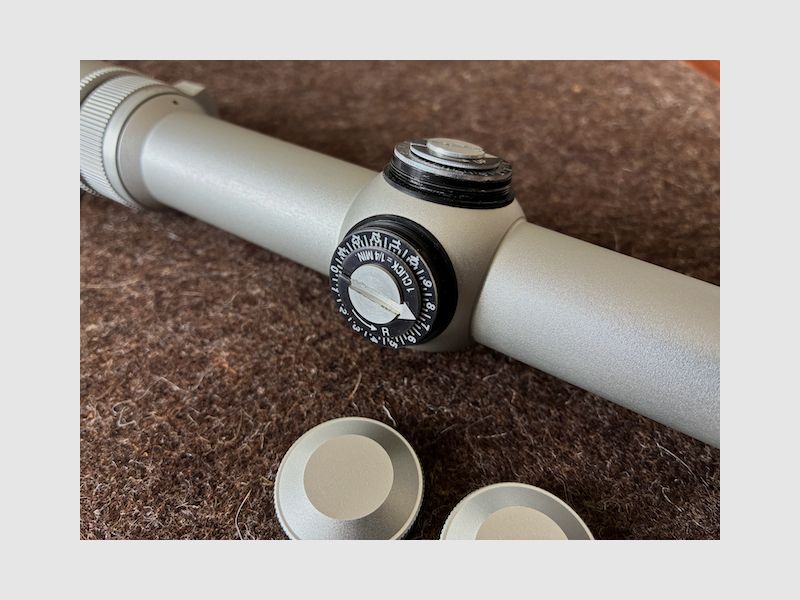 Zielfernrohr Leupold Vari-X III 6.5–20x40 Silber mit Fine-Duplex-Absehen in Bestzustand