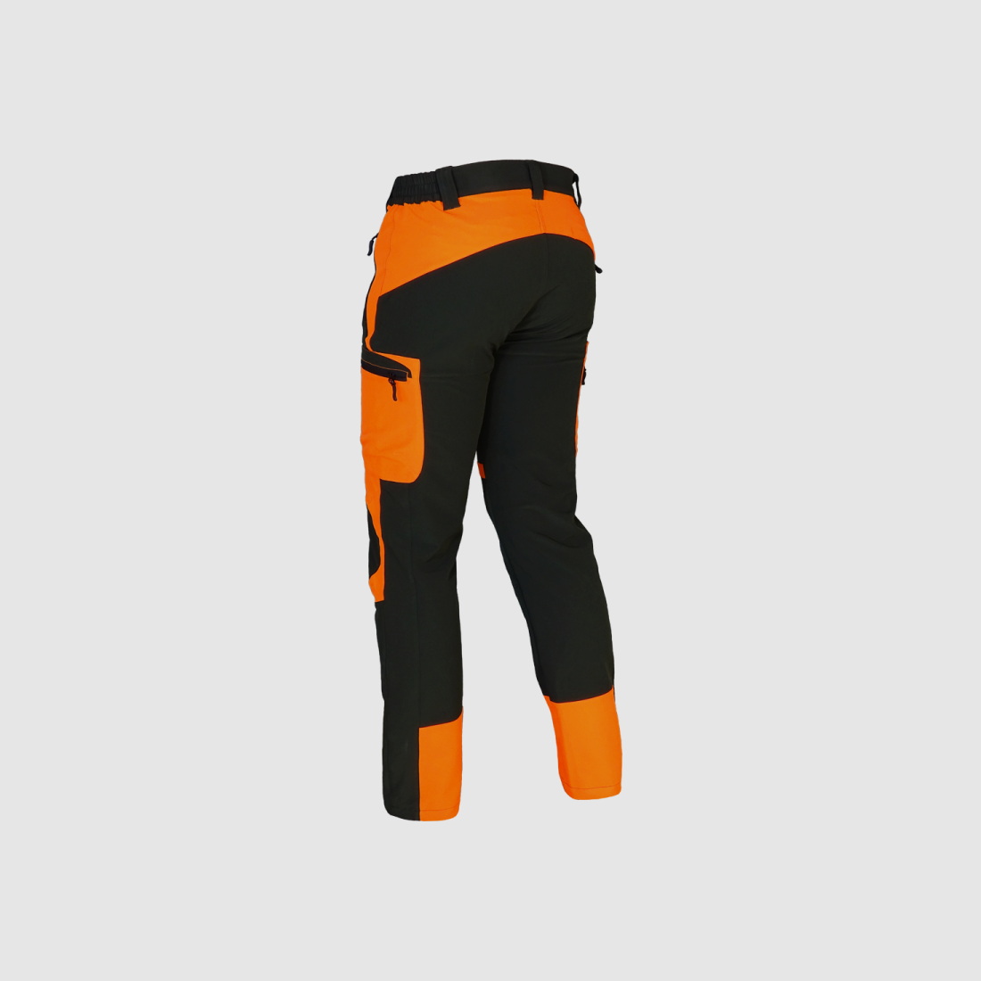 Elastische Hose Benisport Obi khaki und orange, Bild 2 von 3