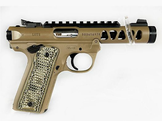 RUGER Mark IV 22/45 Lite FDE 4.4"