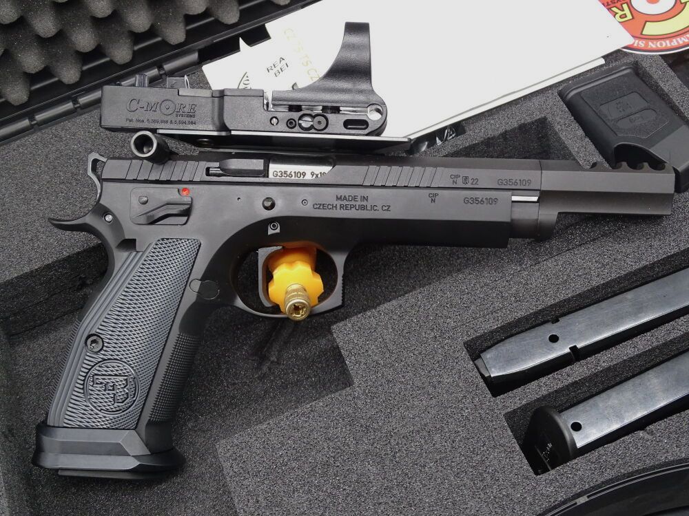 CZ Czechmate 75 TS Open mit Pointer C-M RE Kaliber 9mm Luger 75 TS Czechmate Open