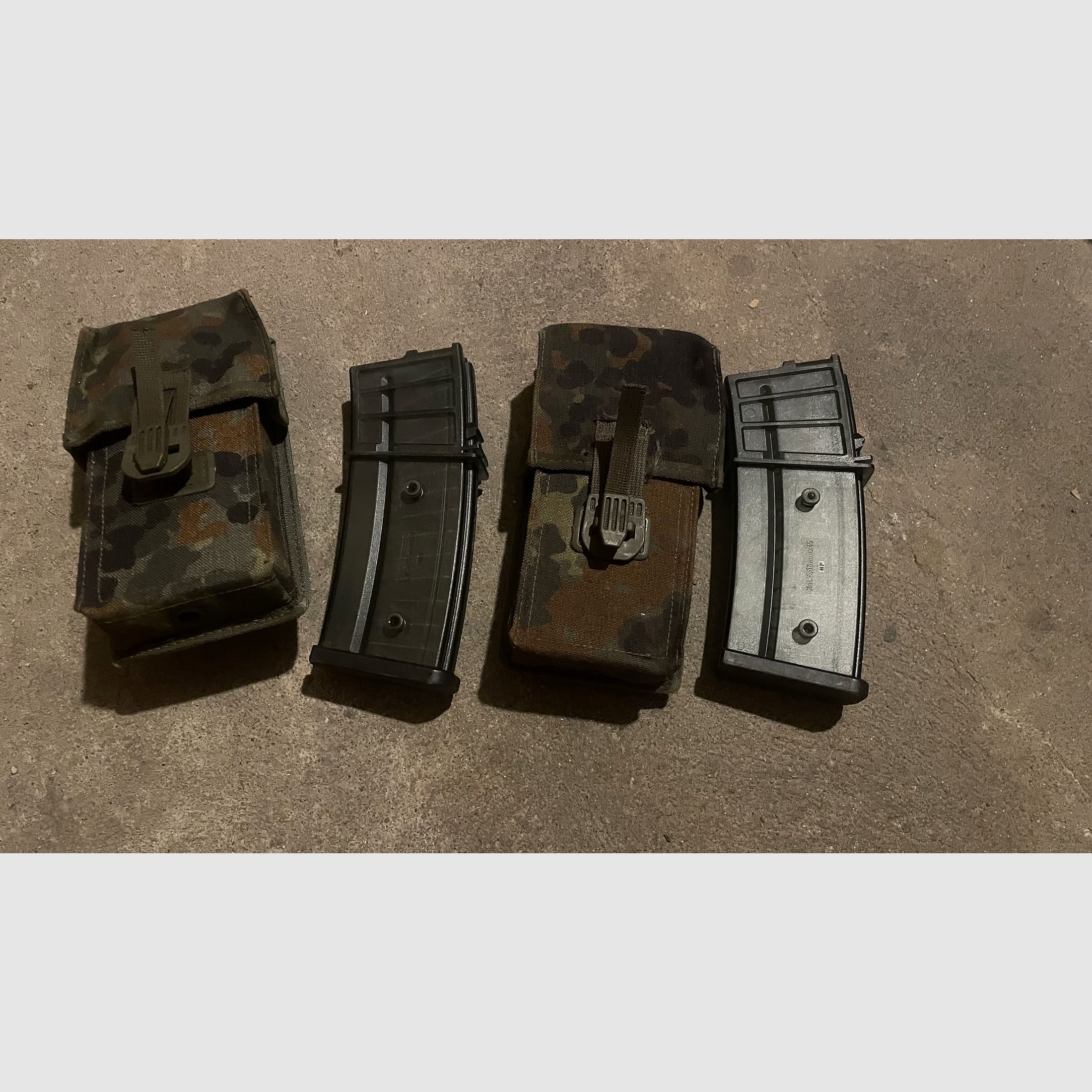 2x G36 magazijn + magazijntas