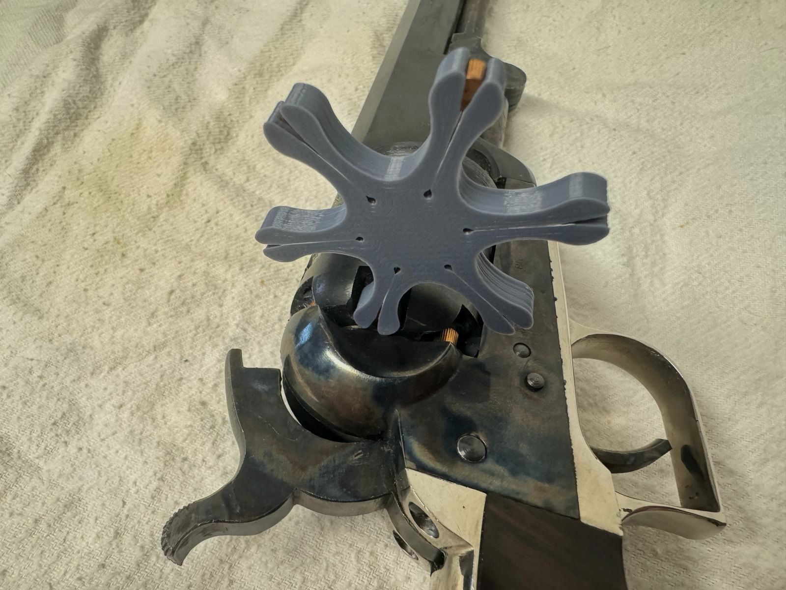 5 x Zündhütchensetzer Capper V4 Perkussionspistole Vorderladerrevolver Perkussionsrevolver Vorderladerpistole - Colt Hege Uberti Pedersoli