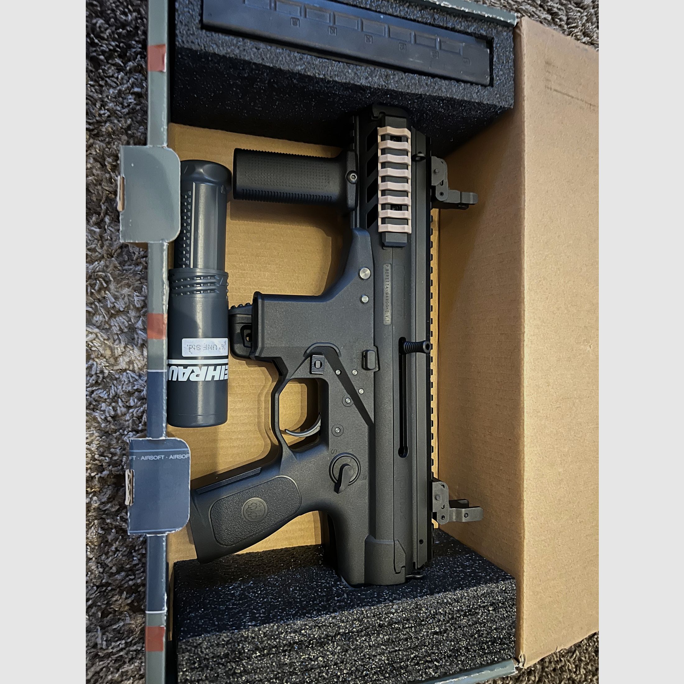 KWA PMX GBB inklusive Silencer