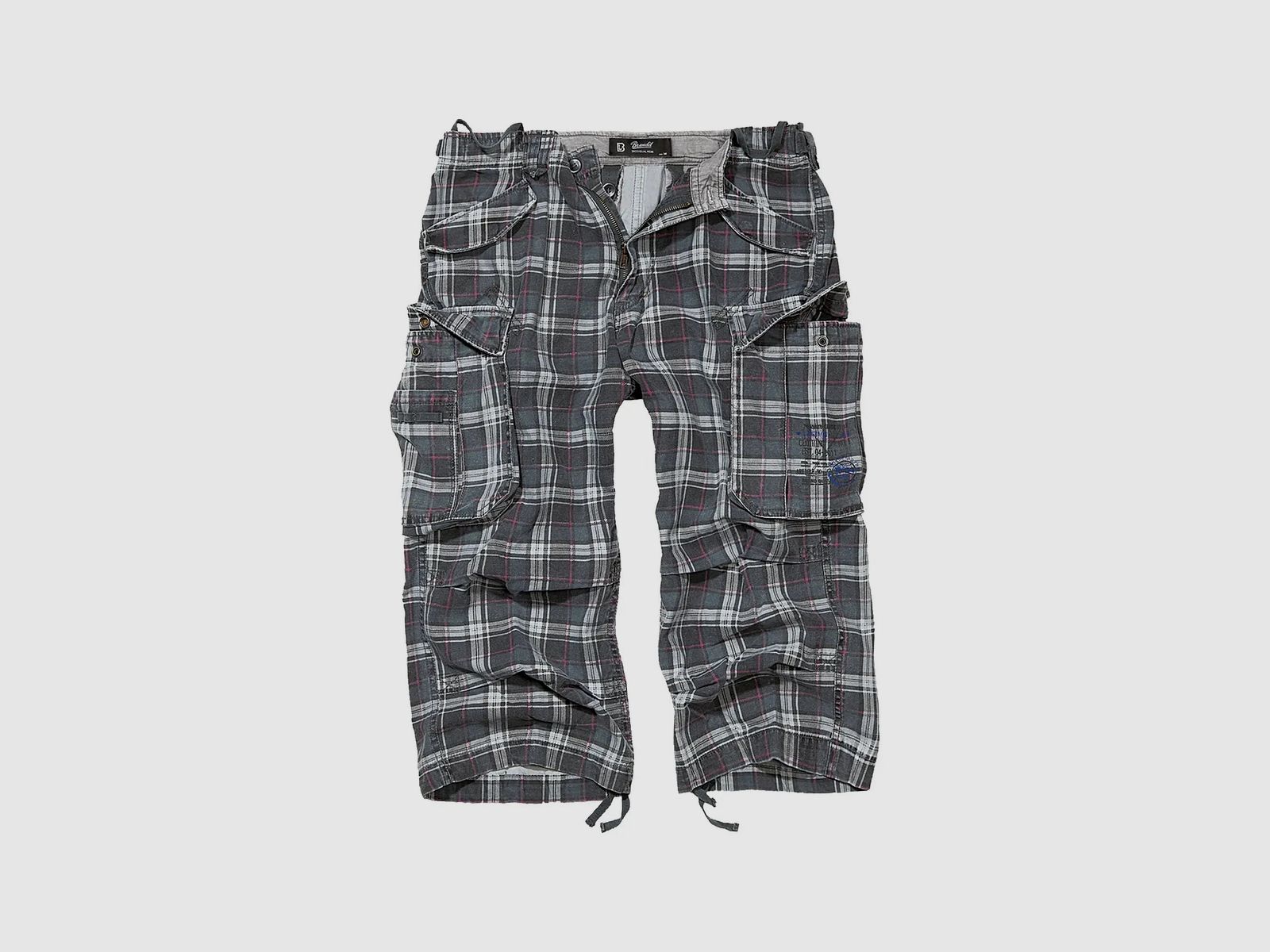 Brandit Brandit 3/4 Shorts Industry Vintage darkgrey purple