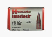 OGIVA HORNADY Kal. 338″ 225GR. INTERLOCK