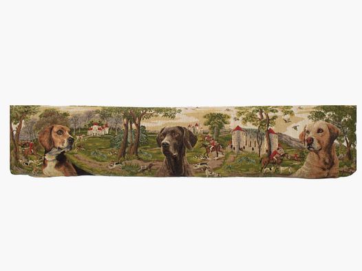 Lovergreen sacs et tapis de sol et paillassons motif chasseurs de chiens.