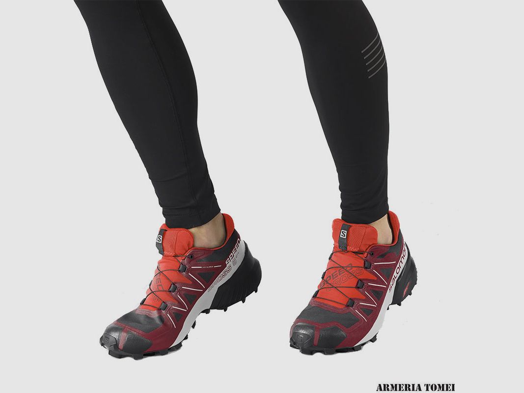 SALOMON – HERREN – SPEEDCROSS 5 GTX Biking Red / White / Black, Bild 5 von 5