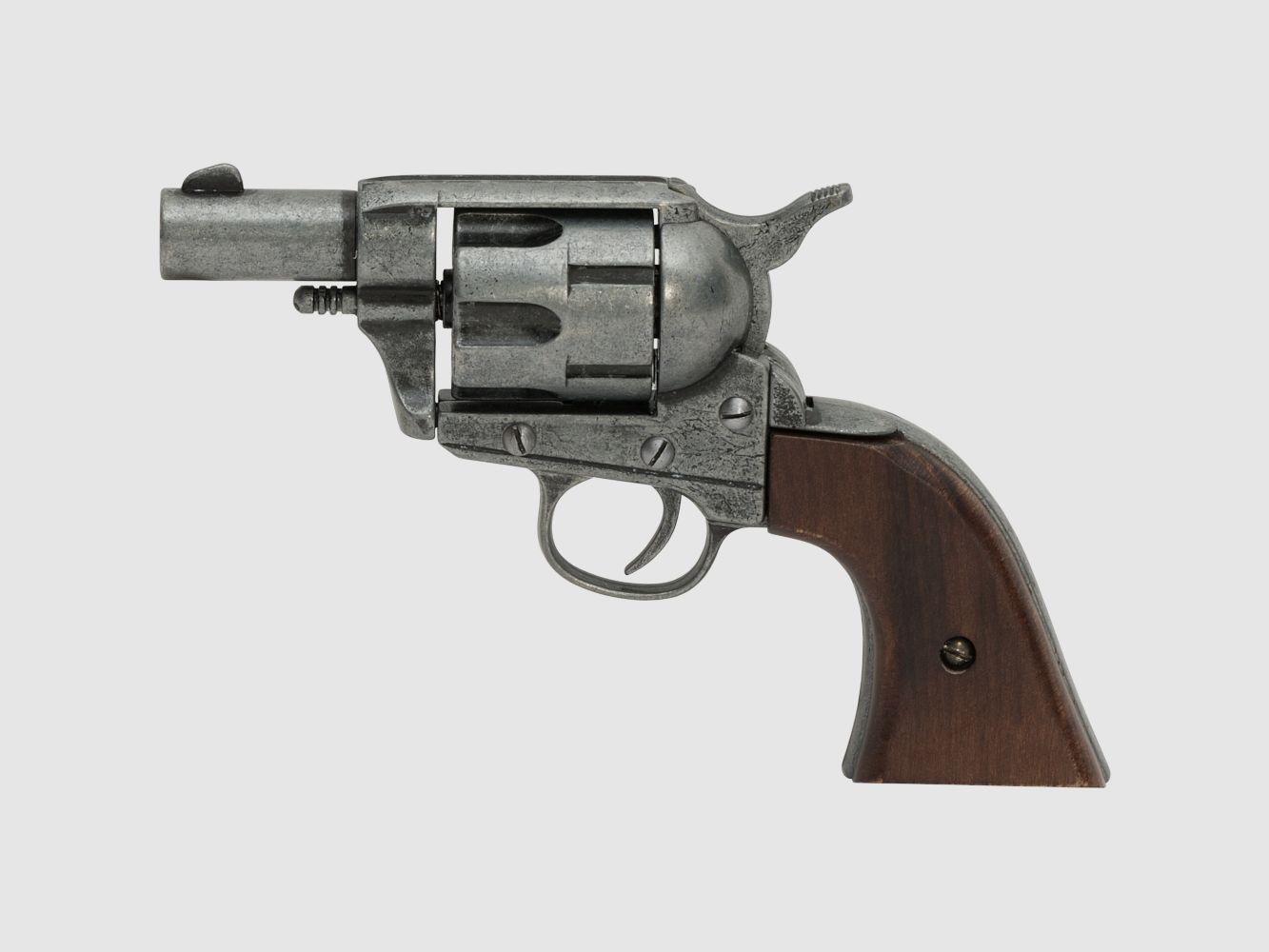Deko-Revolver braun