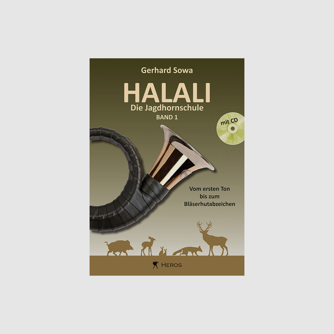 Książka "Halali - Szkoła Róg Łowieckiego" Tom 1, z CD