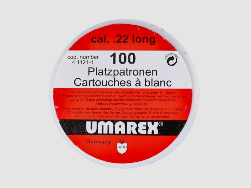 Umarex cartucce a salve .22 long K., 100 pz.