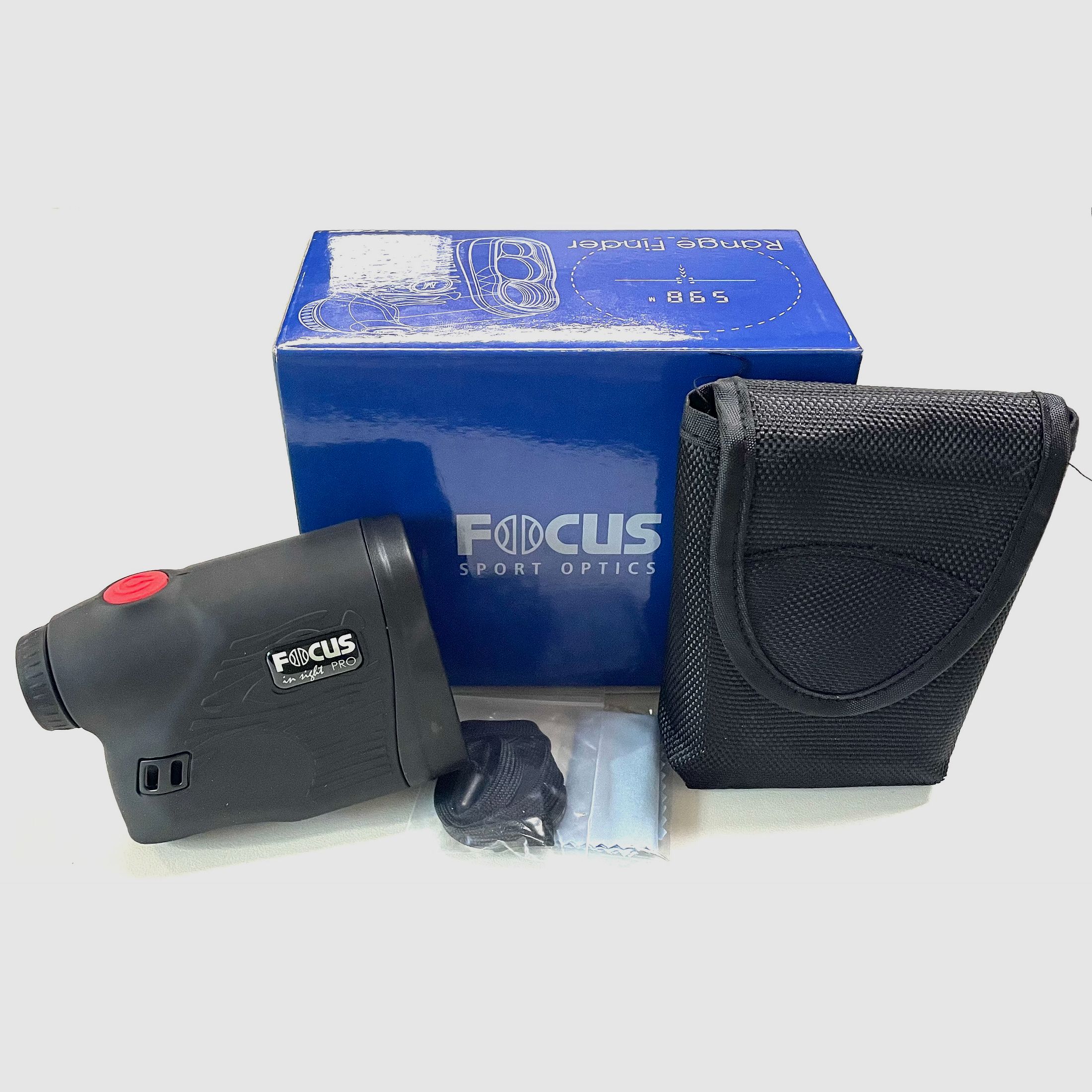 Exhibitor FOCUS In Sight Rangefinder Distance Meter 600m Pro 109188-2