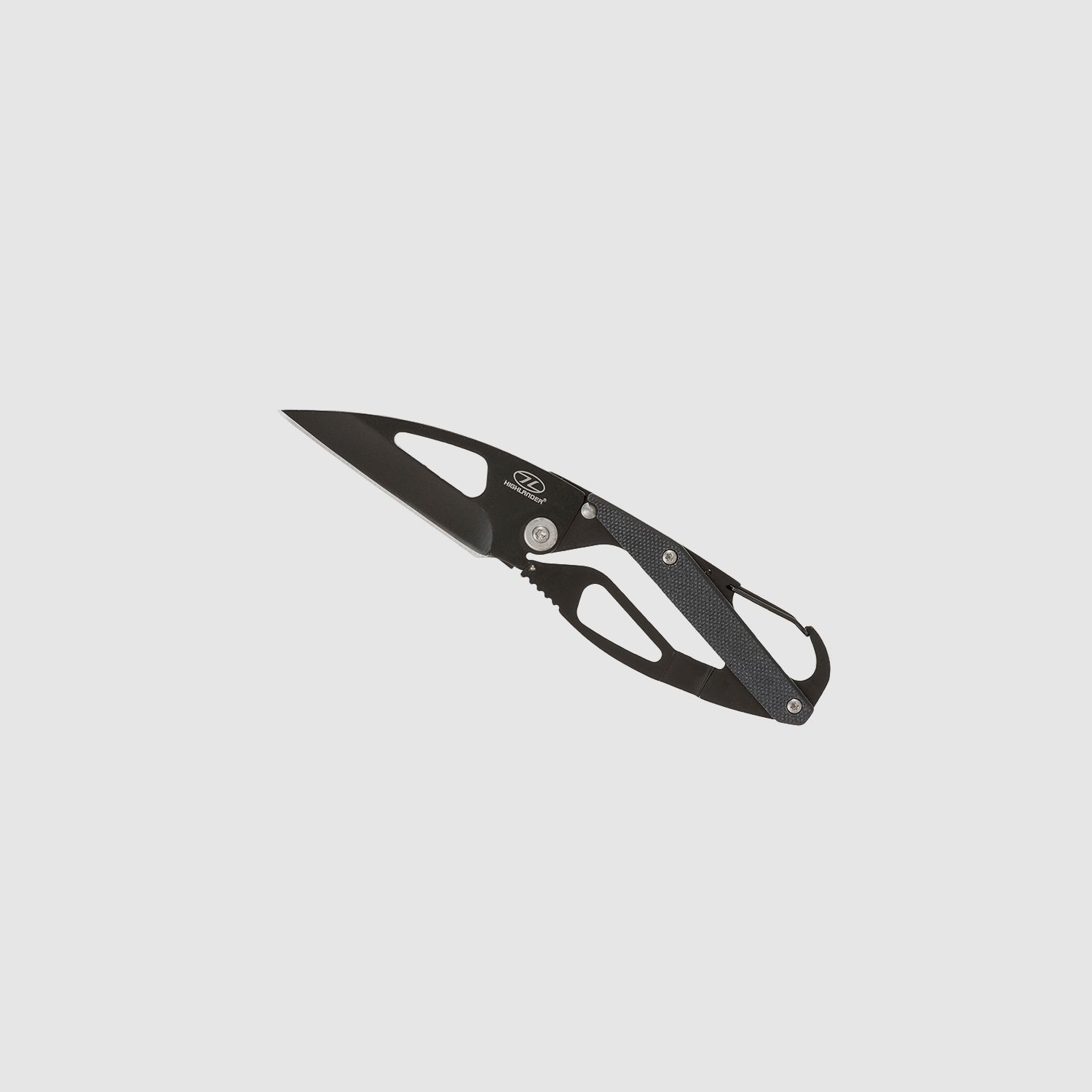 Highlander Forces Klappmesser mit Karabinerclip Merlin