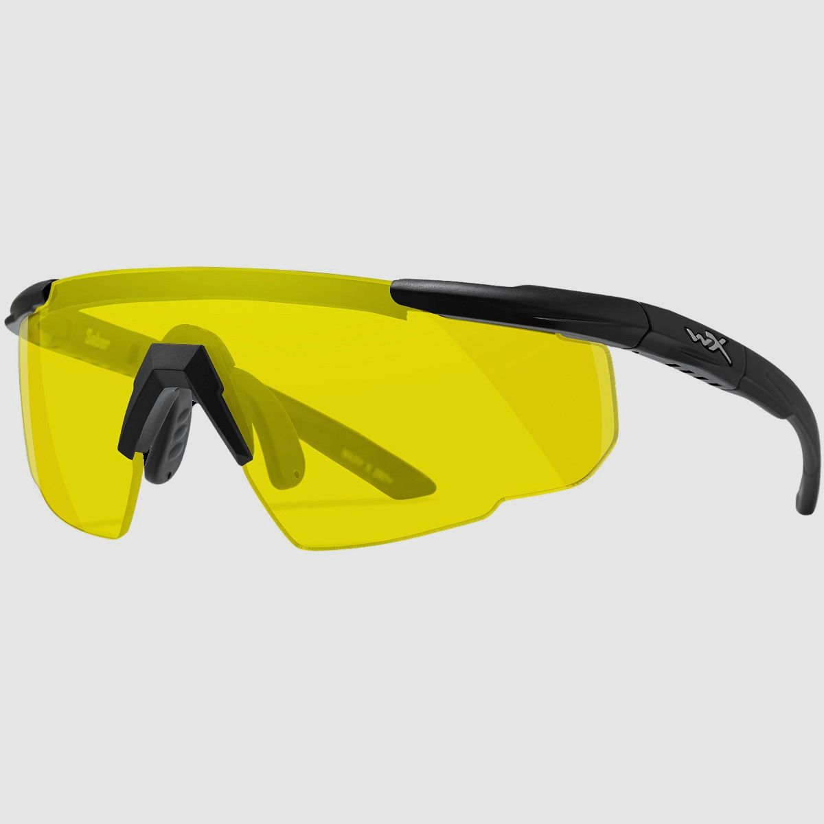 Wileyx - Lunettes de protection SABER ADVANCED, Écran : Yellow, Monture : Matte Black - 300, image 1 sur 6