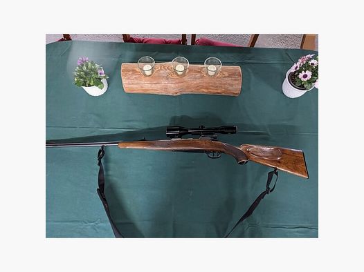 Repetierer 98er System alt 7x64 inkl. Munition und Optik