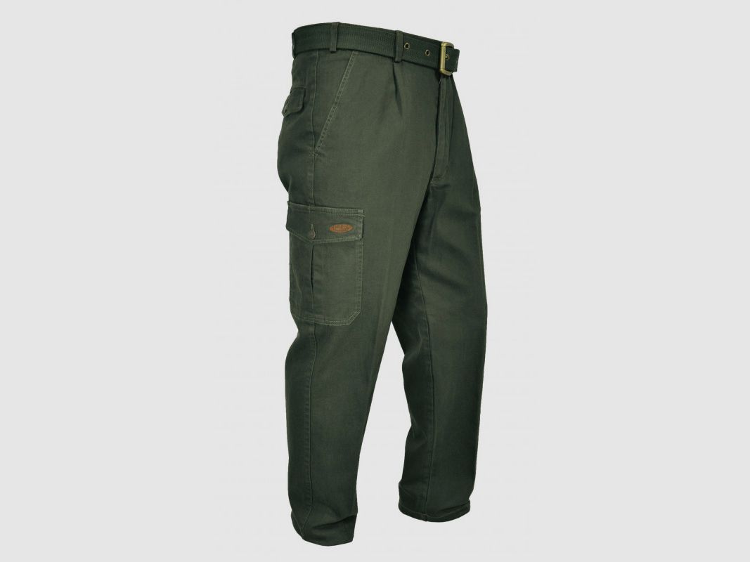 HUBERTUS STRETCH JEANS MIT BEINTASCHE GRÜN, Bild 1 von 2