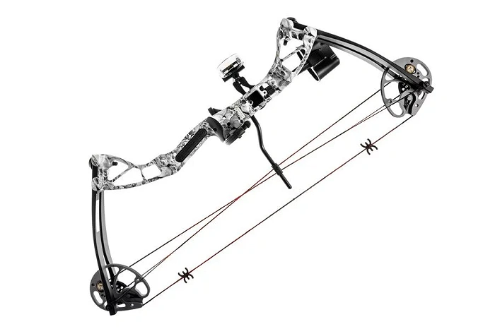 Poe Lang Ek HUNGER REX Compound Bow Skull Camo 28", 15–55 LBS, 230 FPS (CO-029M), image 1 of 8