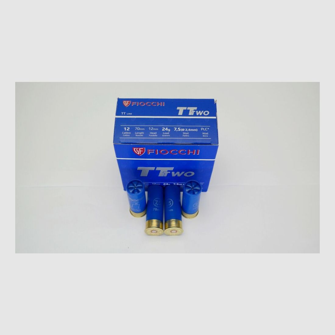 Fiocchi TT Two Trap 24 gramm No 7,5 2,4mm SOFORT VERFÜGBAR