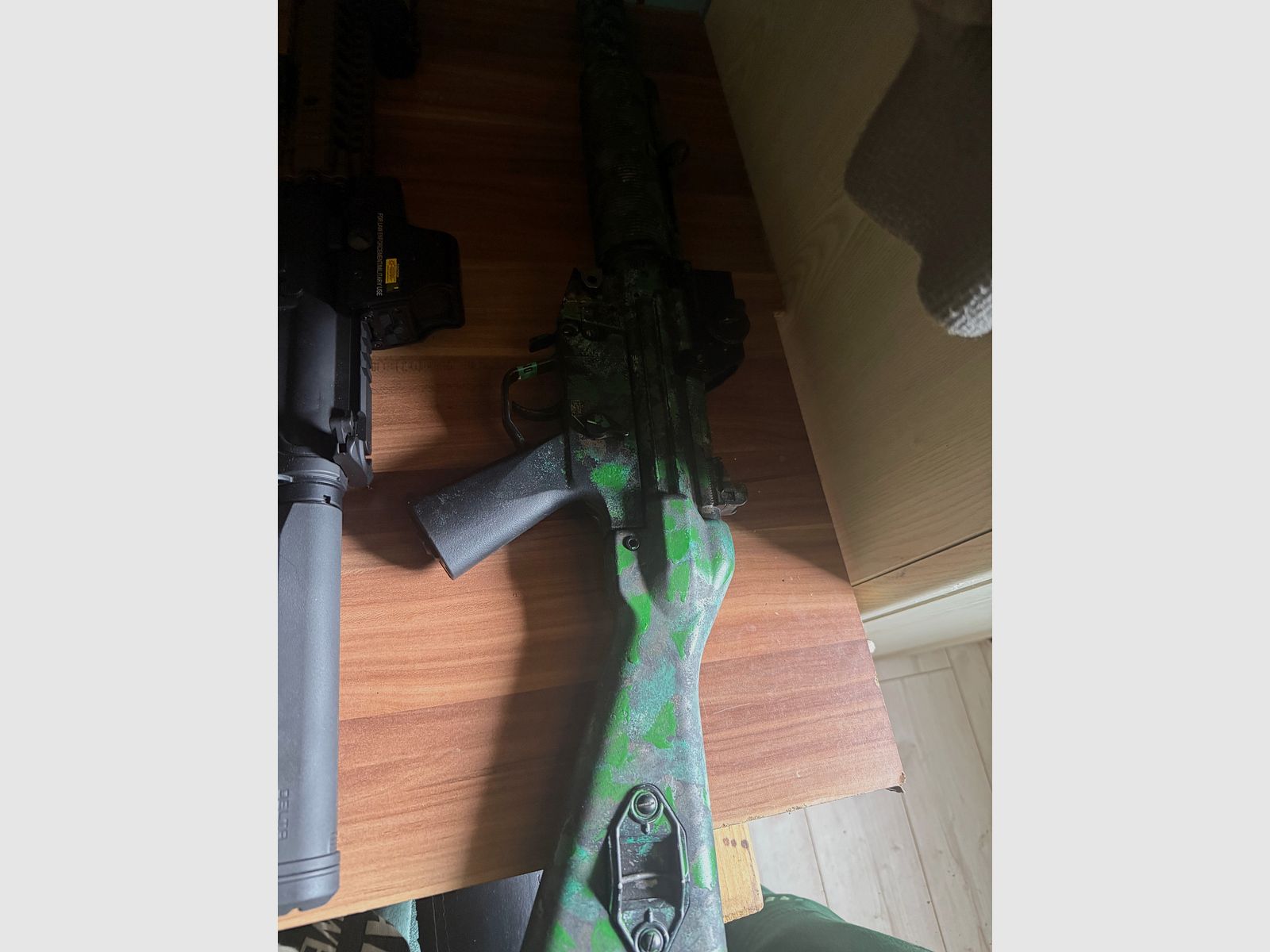 Conjunto de airsoft begadi m4