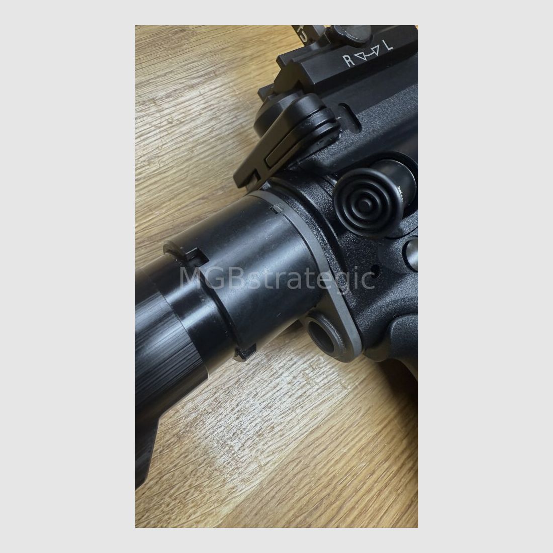 Heckler & Koch GmbH MR223 A3 Sport 14,5" wersja specjalna MGBs - długi uchwyt - końcówka QD - zatrzymanie ręki