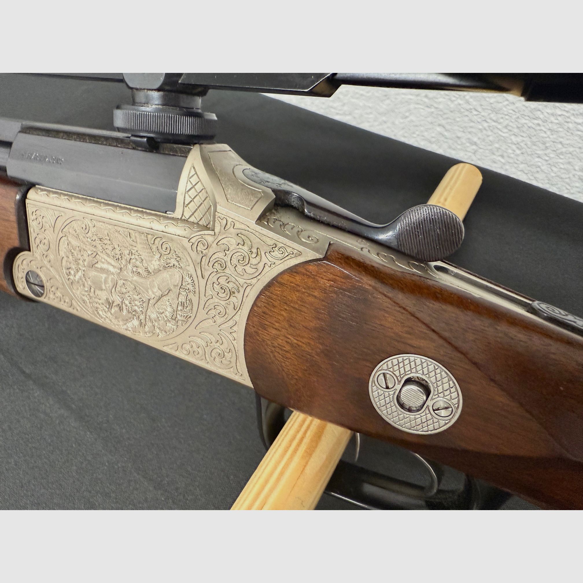 Blaser Bockbüchse Bockdoppelbüchse 9,3x74R .22Hornet