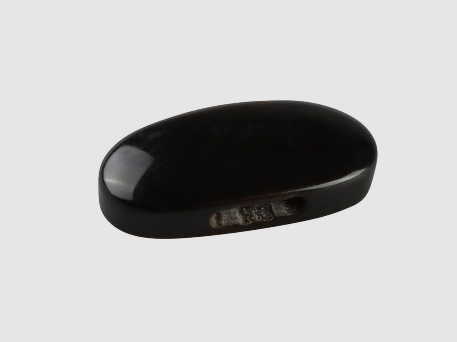 Kashira cappuccio con foro per katana dal Giappone