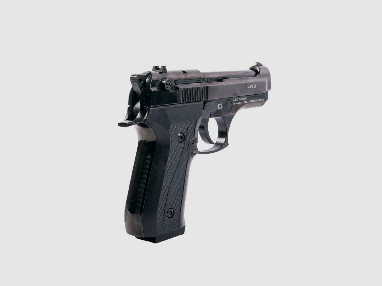 Ekol Firat Compact zwarte gaspistool P.A.K.