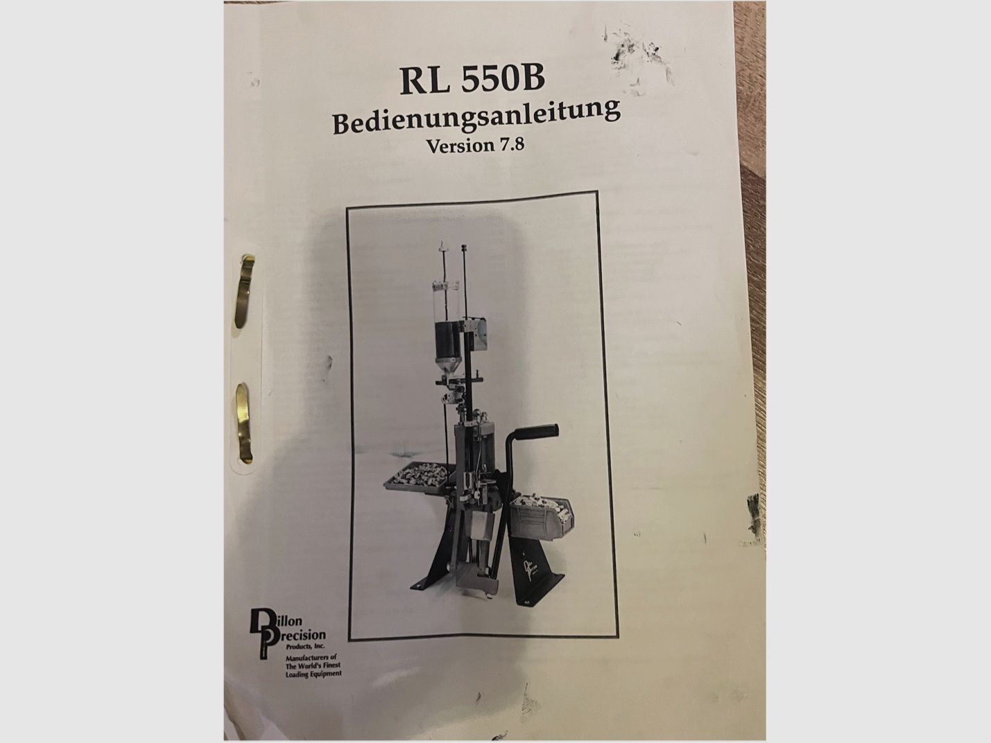 Dillon 550 B Mehrstationen Wiederladepresse