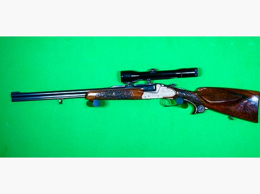 Pièce unique exclusive Bockbüchsflinte 6,5x57R & 16/70    1 sur 1 !
