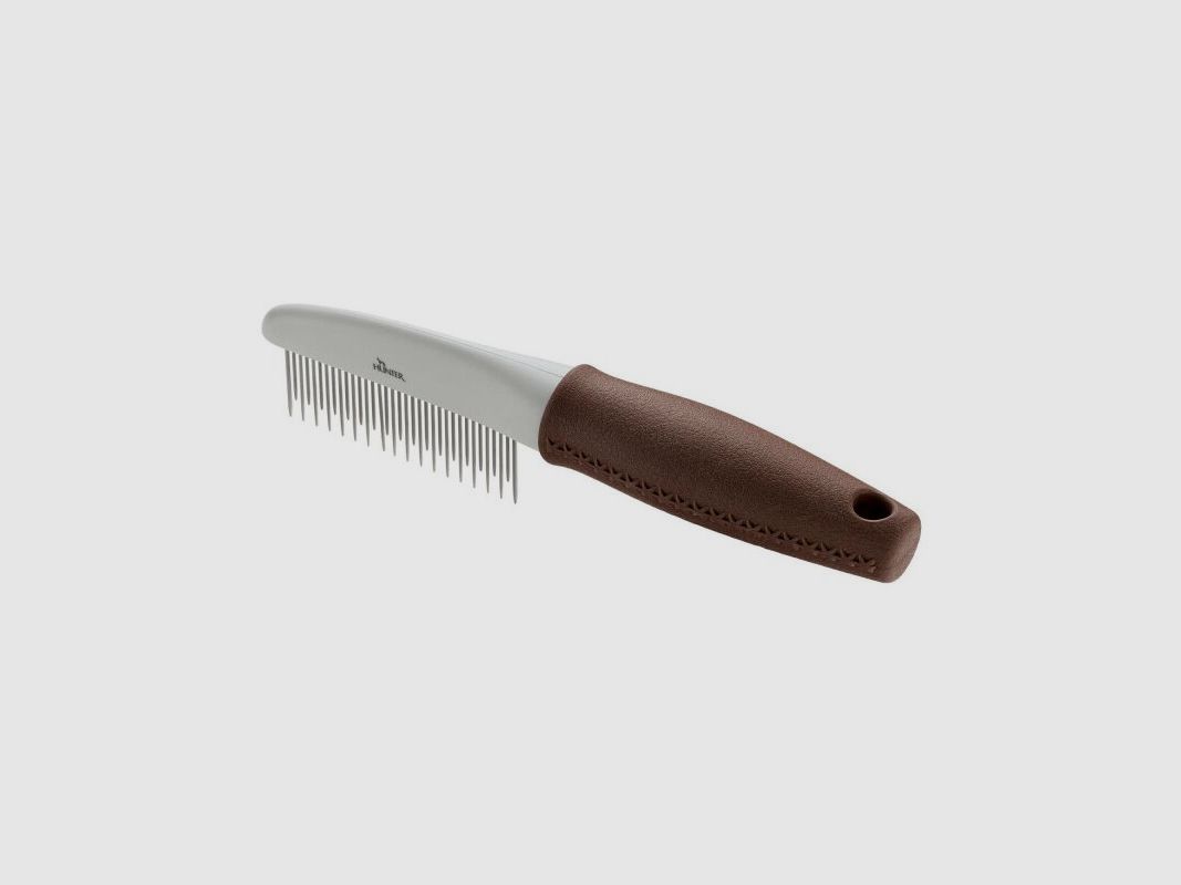 Hunter Pflegekamm Spa mit langen und kurzen Zinken, 21 x 4 cm