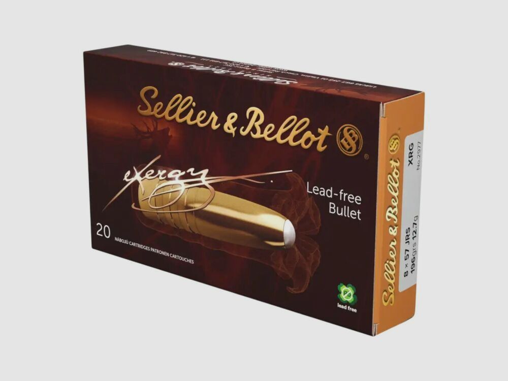 Sellier & Bellot 8x57JRS XRG 196grs / 12,7g