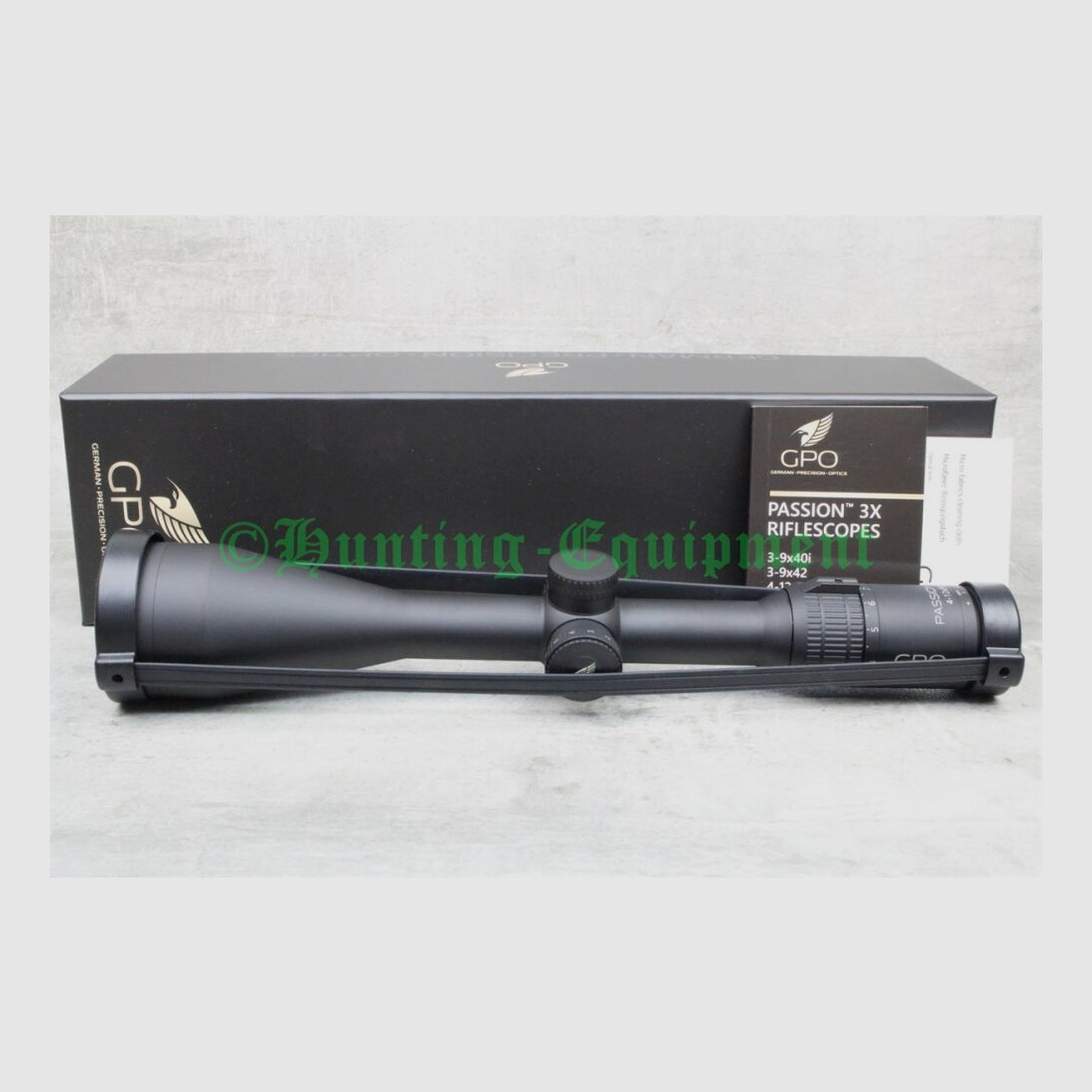 GPO Passion 3X 4-12x50i Sondermodell mit Zoll Mittelrohr