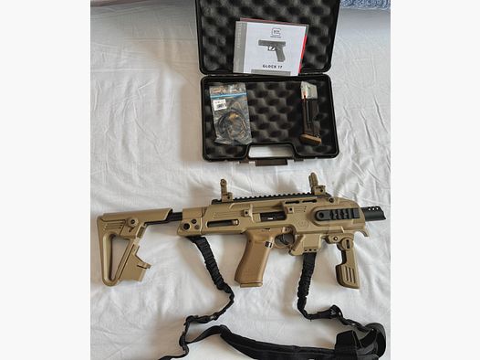 Umarex Glock 17 Gen5 T4E cal. 0.43 carabina en FDE (Flat Dark Earth) -- rareza --