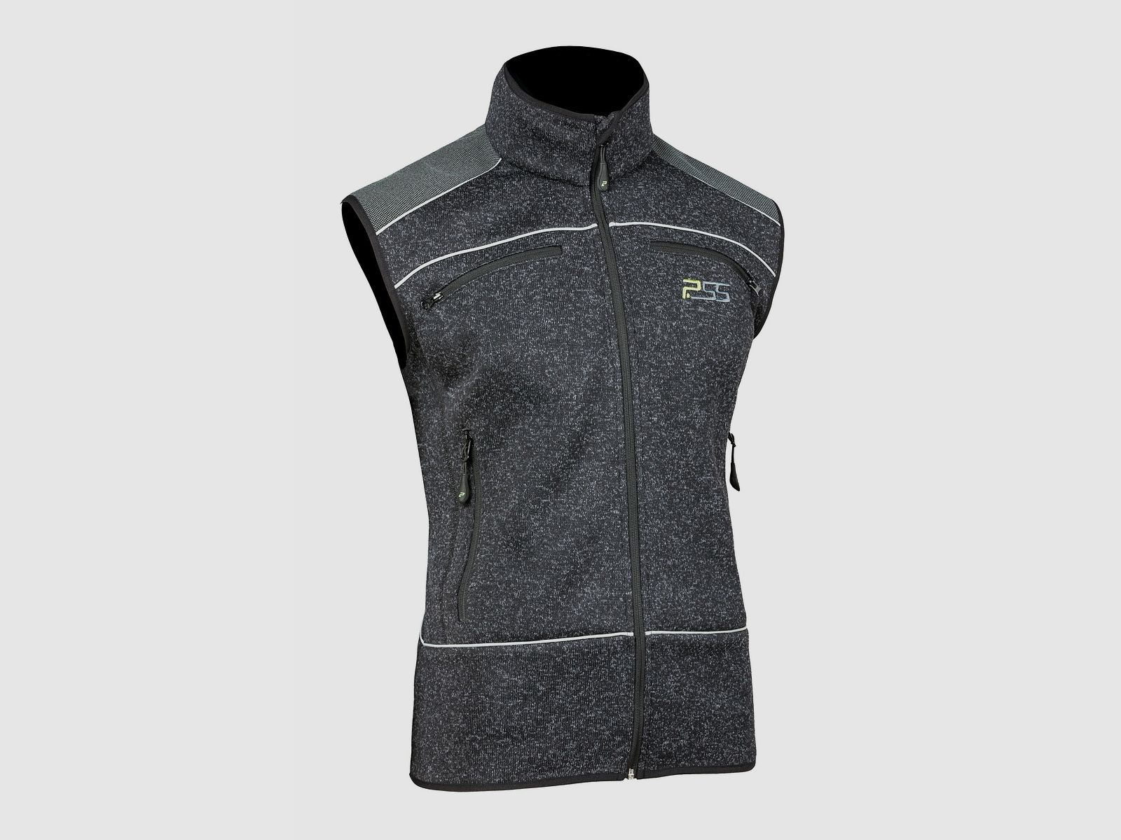 PSS X-treme Nordic gilet in maglia – antracite, immagine 1 di 3