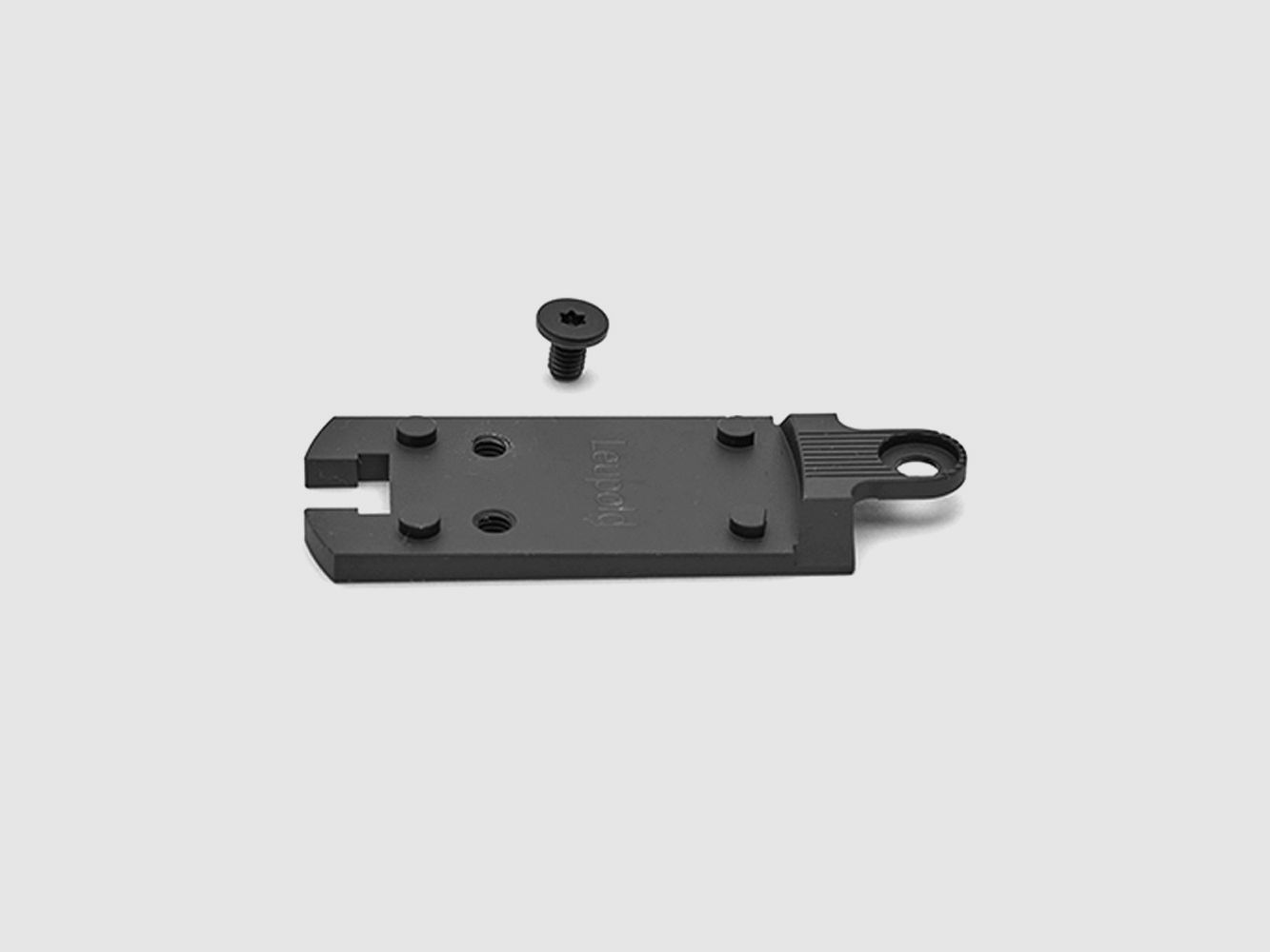 Placa de montaje Phoenix Red Dot para Leupold Delta – Negro, imagen 3 de 3