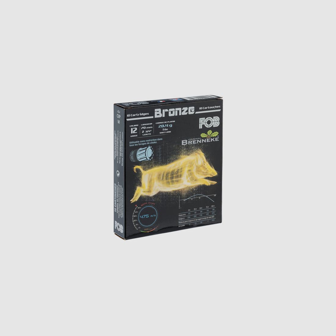 FOB Bronze Brenneke 12/70 28,4g