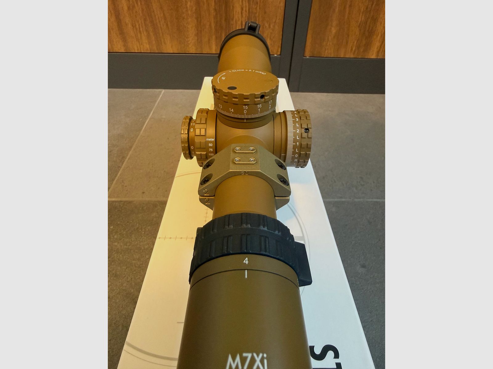Steiner M7Xi 4-28x56 FDE Tremor3 | als nieuw | optioneel ERATAC G29 KSK 30 MOA