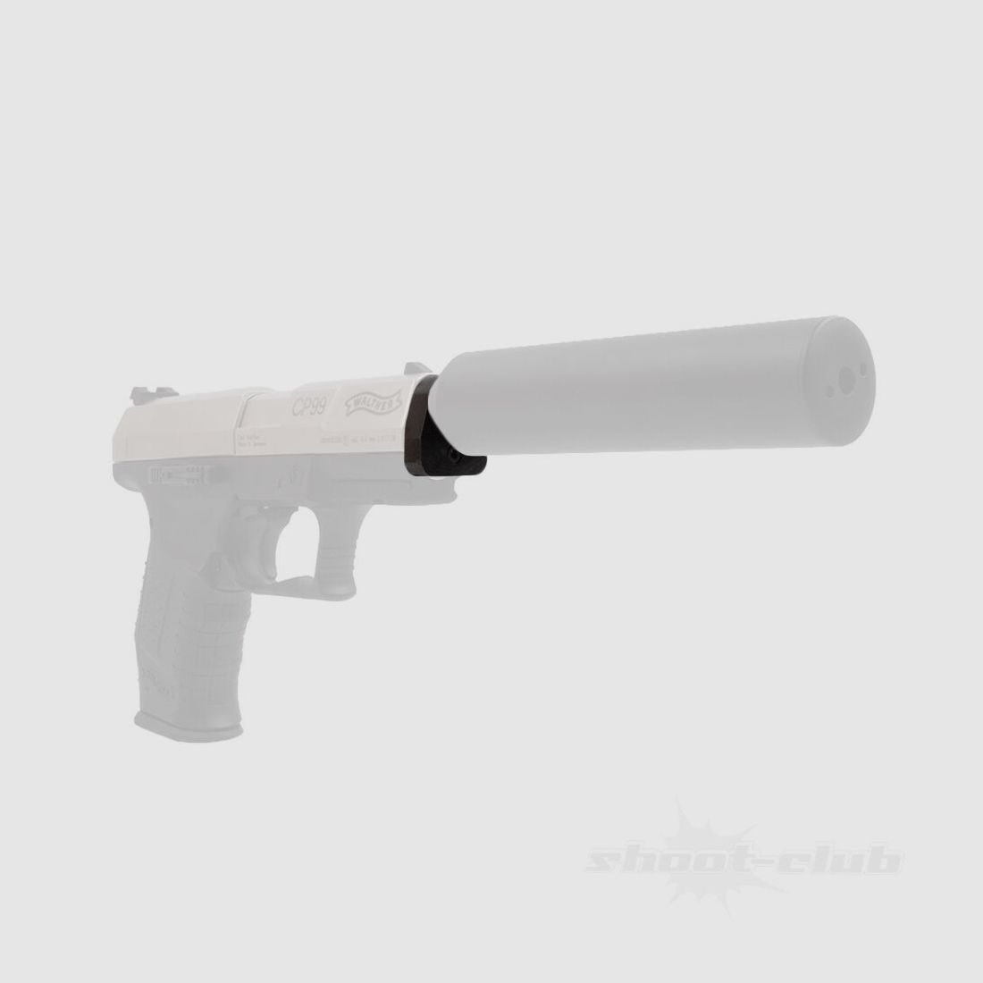 shoXx sound suppressor adapter for CP99 NightHawk, Umarex CPS