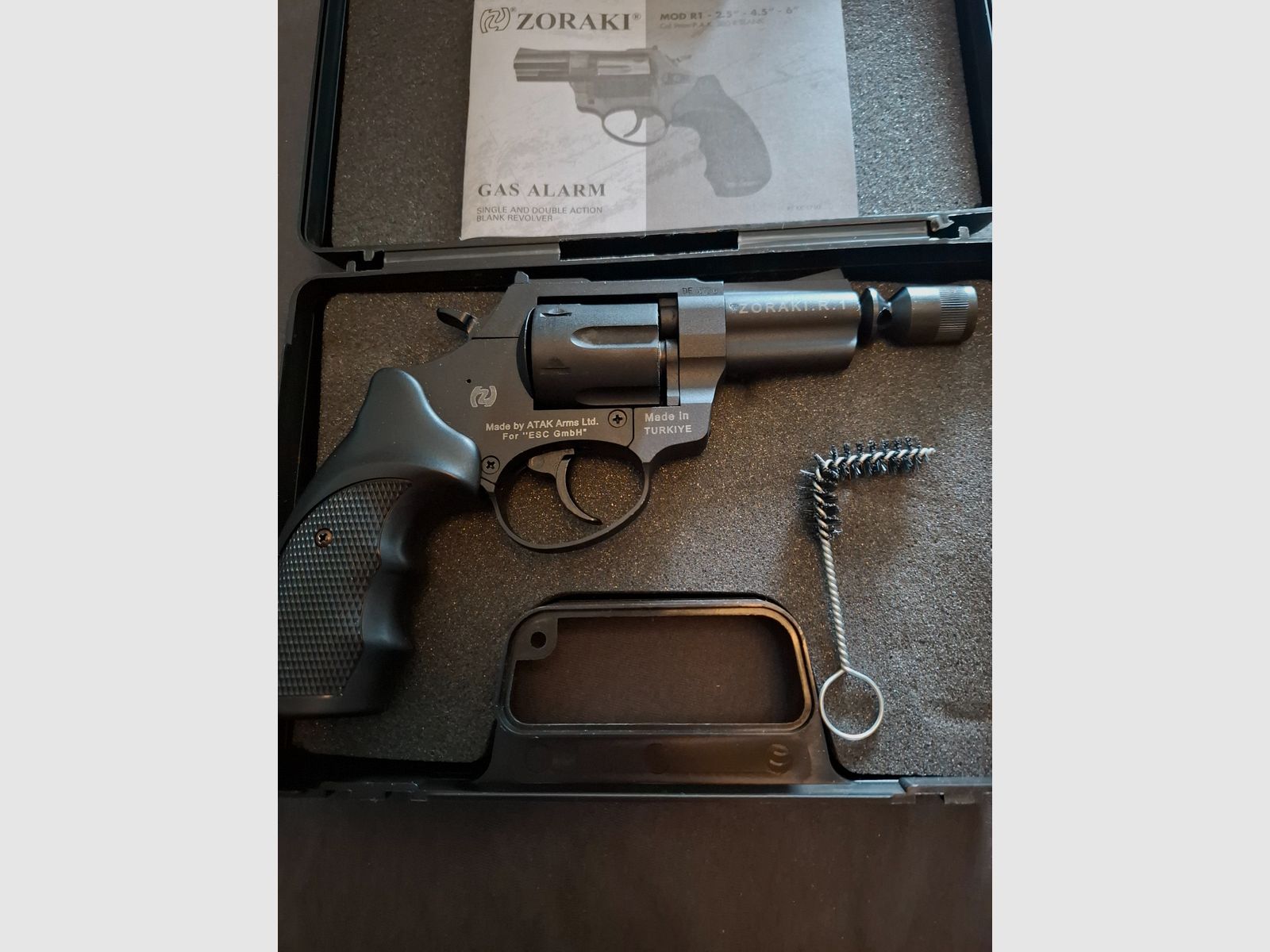 Zoraki R1 2,5" Stara PTB 947 z bębnem stalowym, zdjęcie 2 z 3