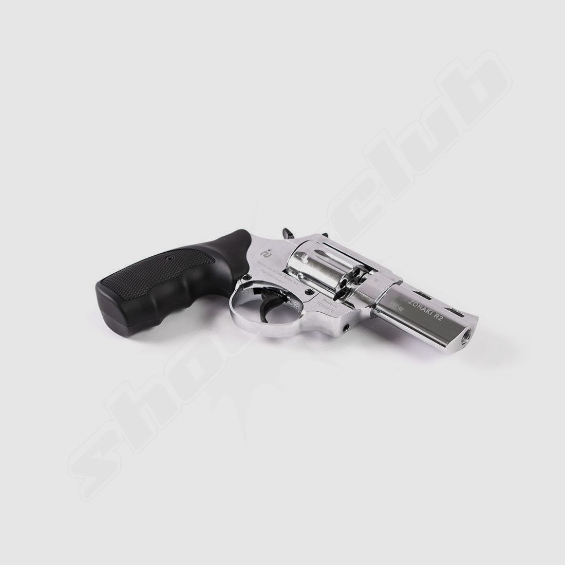 Zoraki R2 Schreckschussrevolver 3 Zoll Chrom 9mm R.K. - Set