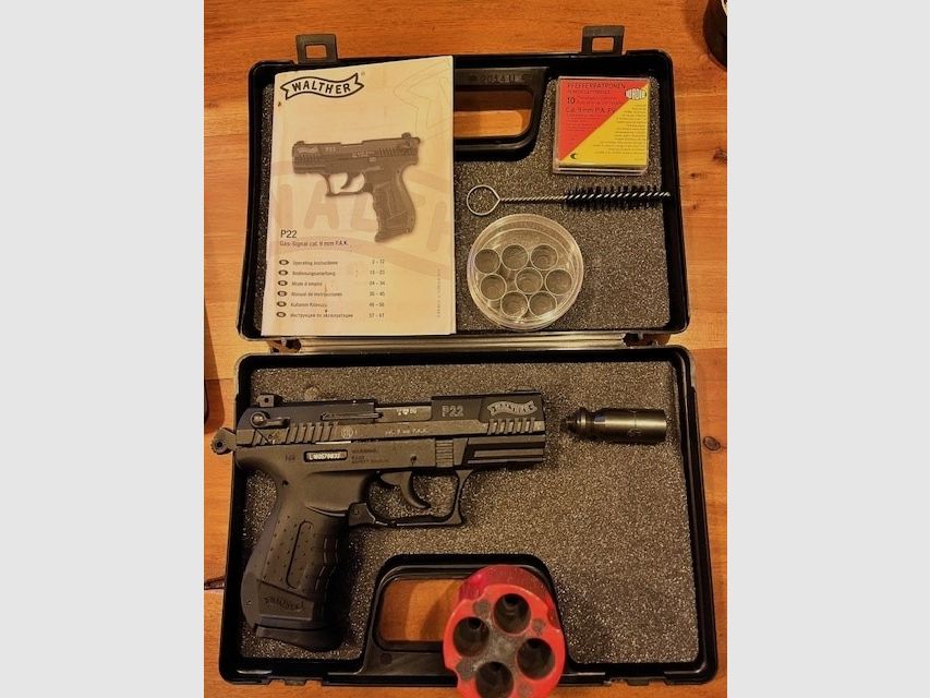 Walther P22 Schreckschuss 9mm PAK