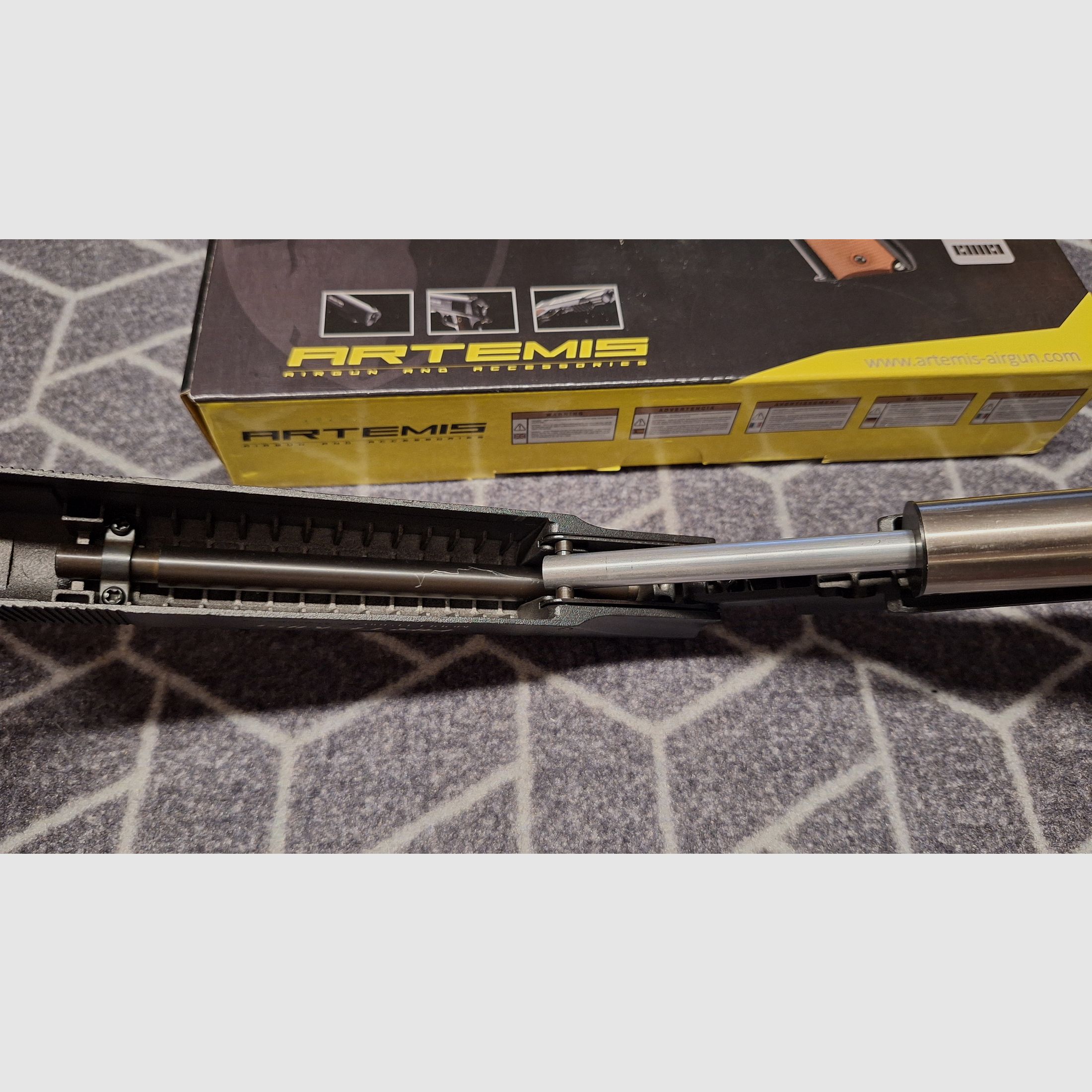 Artemis LP400 5,5mm Luftdruck-Pistole im 1911er Stil - Neuwertig