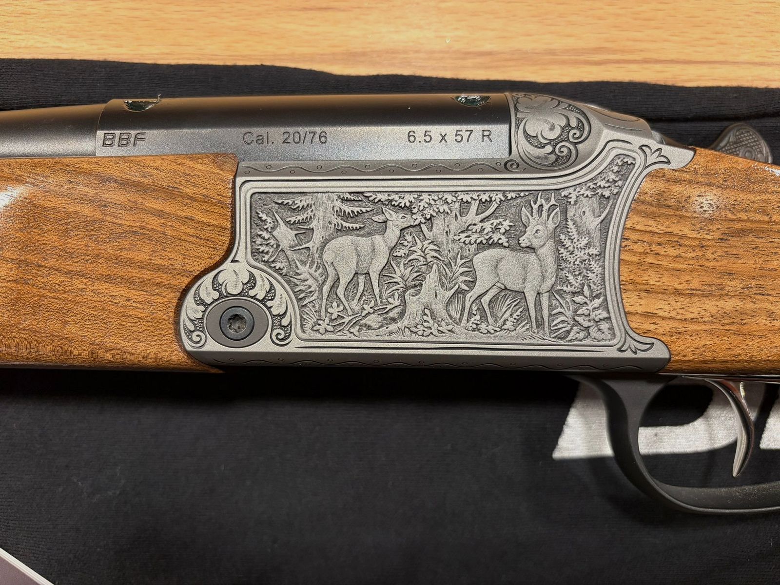 Blaser BBF 95 Luxus over-and-under combination gun caliber 20/76 and 6.5x57R