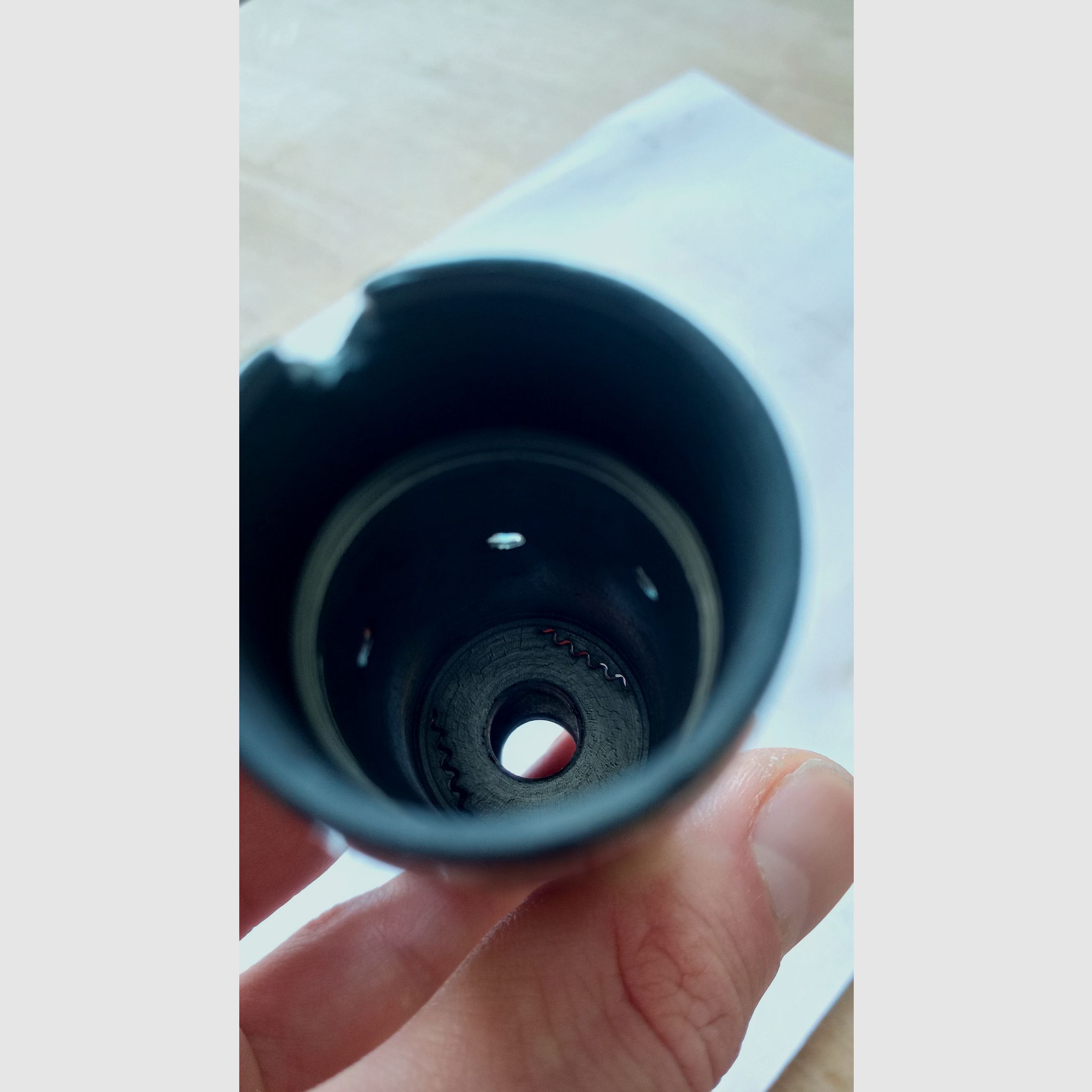 Tauchangebot: Wiesa 5,45/.223 Zick-Zack Flash Hider  gegen Arsenal Flash Hider // DDR NVA MPi AK74 24x1,5 mm Rechtsgewinde Mündungsbremse Mündungsfeuerdämpfer